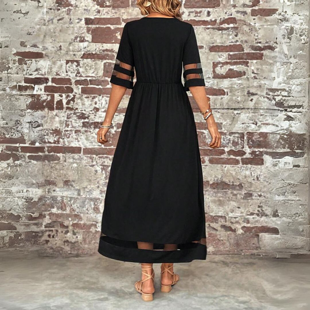 Nina | Flatterende Midi Jurk