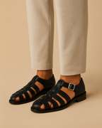 Joost | Premium Leren Sandalen voor Heren