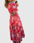 Anouk | Bloemenjurk ha incontrato V-hals