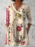 No | Blusa lunga a forma di V