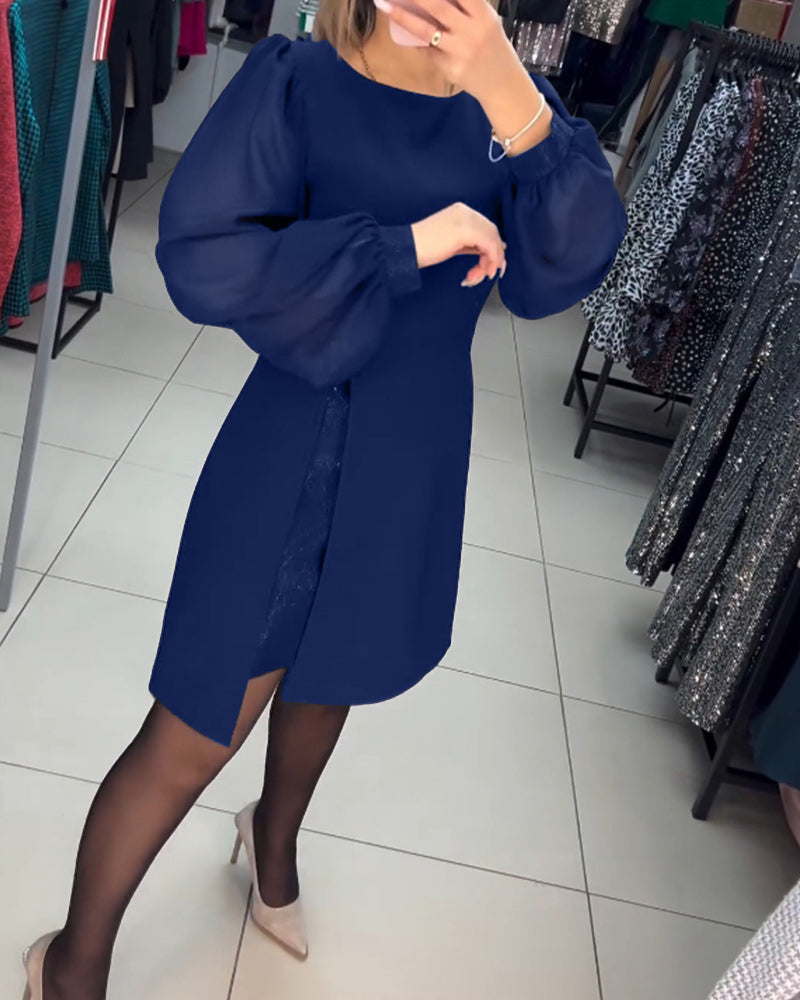 Eva | Elegante Effen Zomerse Jurk