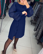 Eva | Elegante Effen Zomerse Jurk