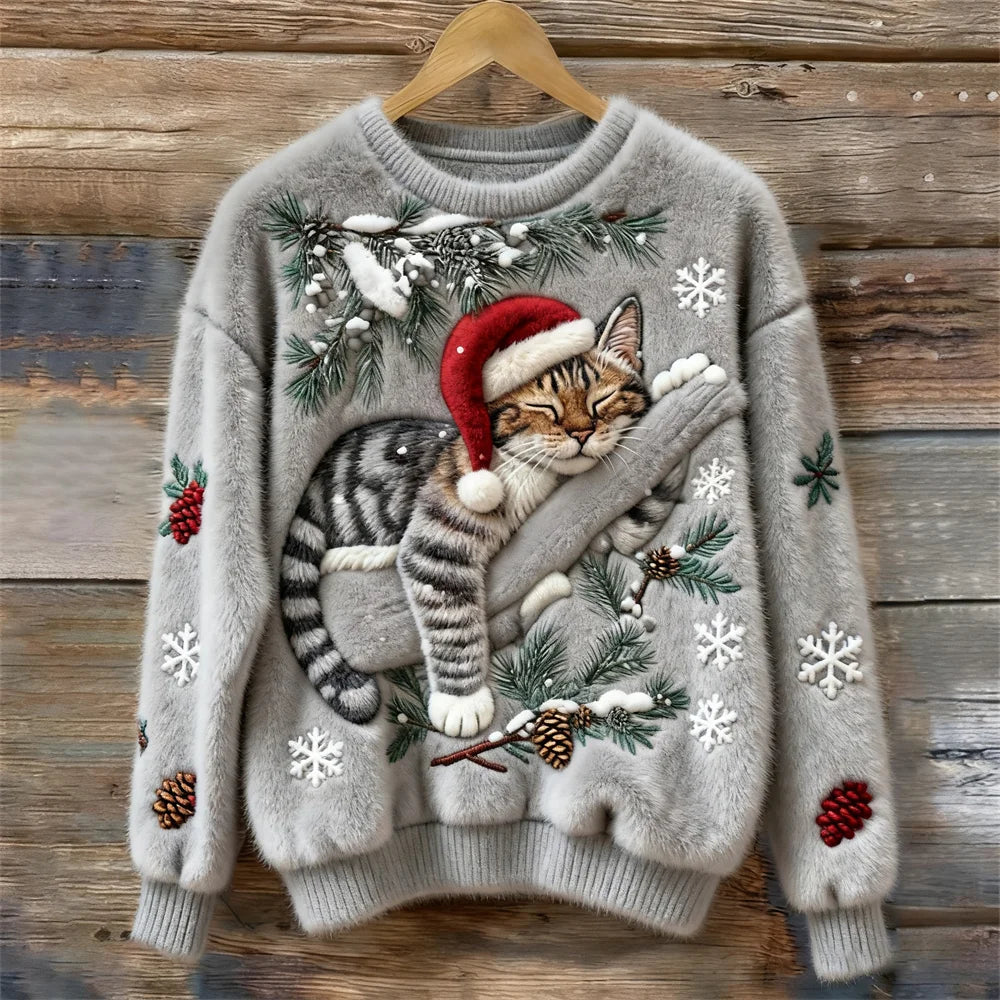 Sara | Winterkerst Kattentrui