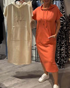 Julia | Elegante Jurk Met Capuchon
