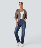 Lotte | Elastische en comfortabele broek met hoge taille