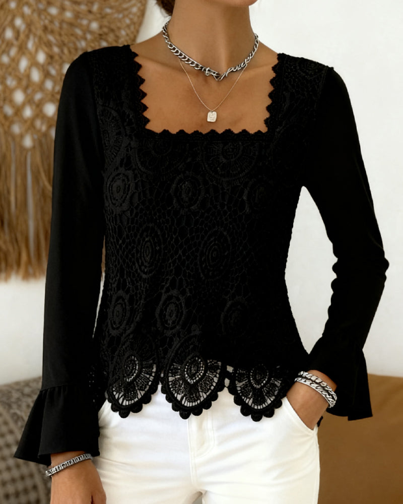 Novalee™ – Elegante camicetta con balze