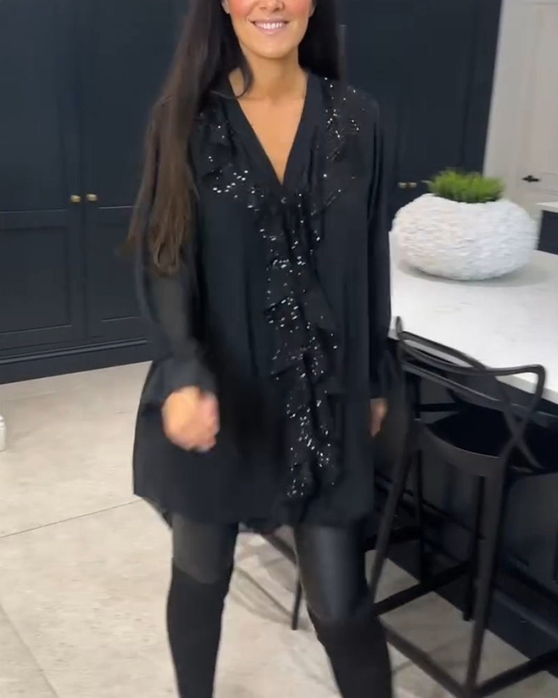 Lisa | Stijlvolle Blouse met Ruffles