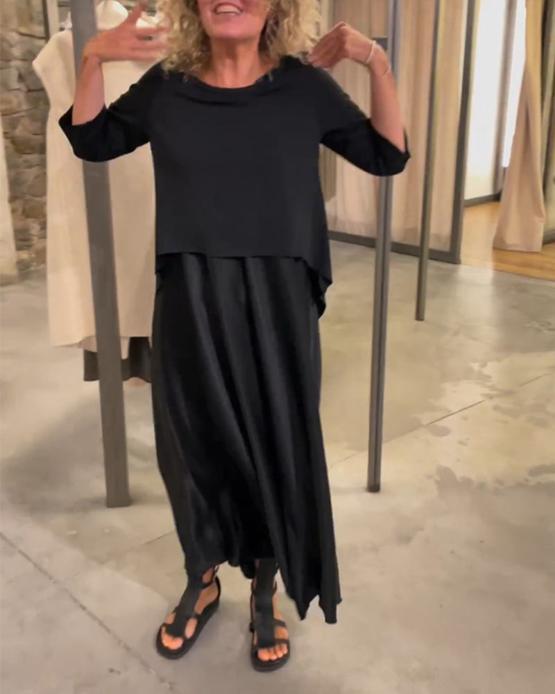 Ilse | Tweedelige Set met Strapless Jurk en Topje