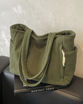 Tessa | Geribbelde Totetas met Koorddetail