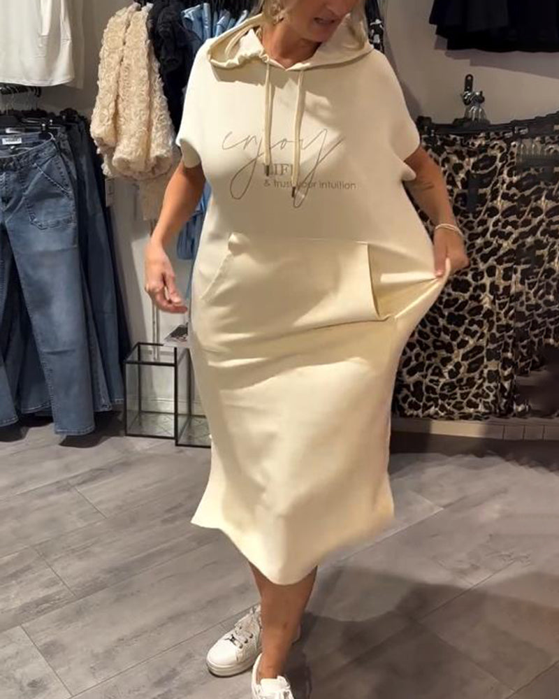 Julia | Elegante Jurk Met Capuchon