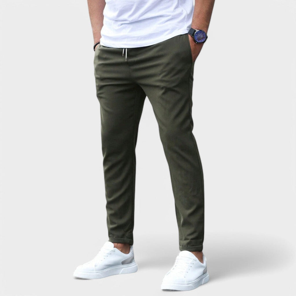 Laluna® | Moderne stretch herenbroek