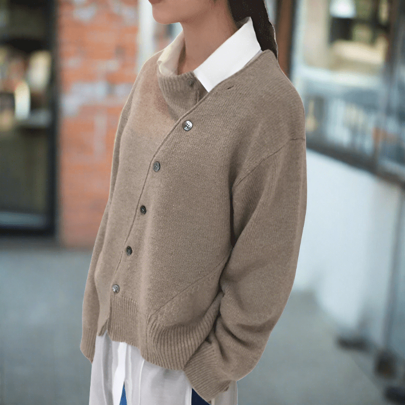 Laluna® | Cardigan incontrato Knoopjes