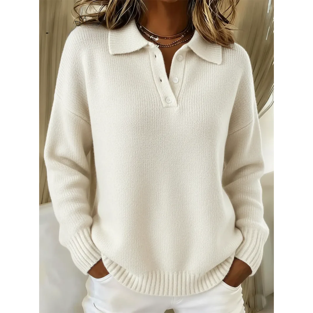 Marina | Maglione Morbido con Colletto