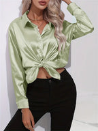LALUNA® | BLUSA IN RASO