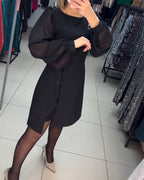 Eva | Elegante Effen Zomerse Jurk