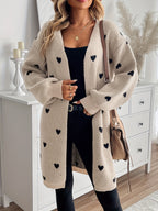 LALUNA® | CARDIGAN HARTJES