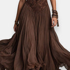 Bruna | Abito Boho in pizzo
