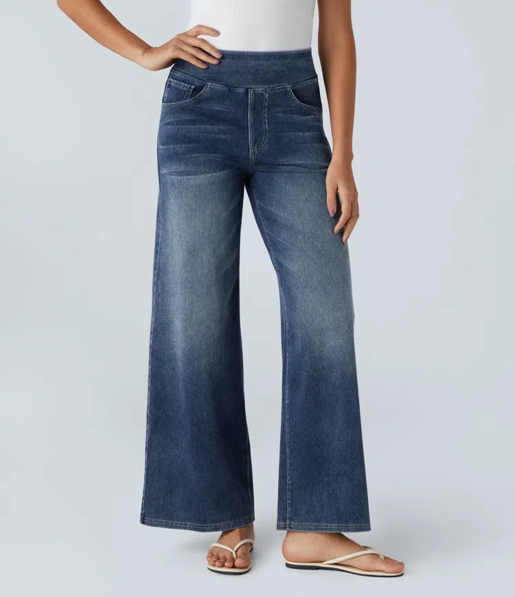 Sanne | Comfortabele Jeans met Hoge Taille