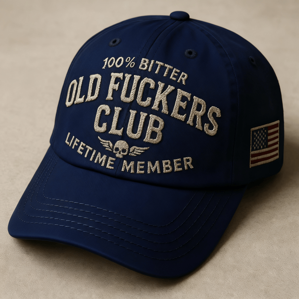Old F*ckers Club - Vintage-Basketbalpet