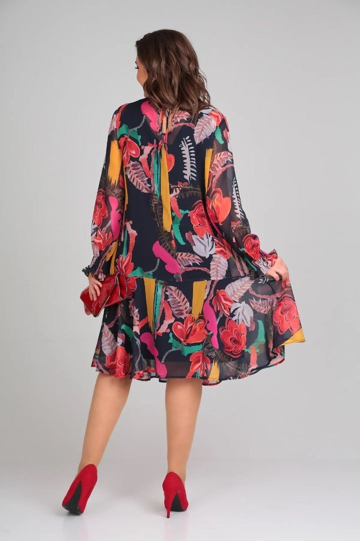 Fiore | Elegante Bloemenjurk