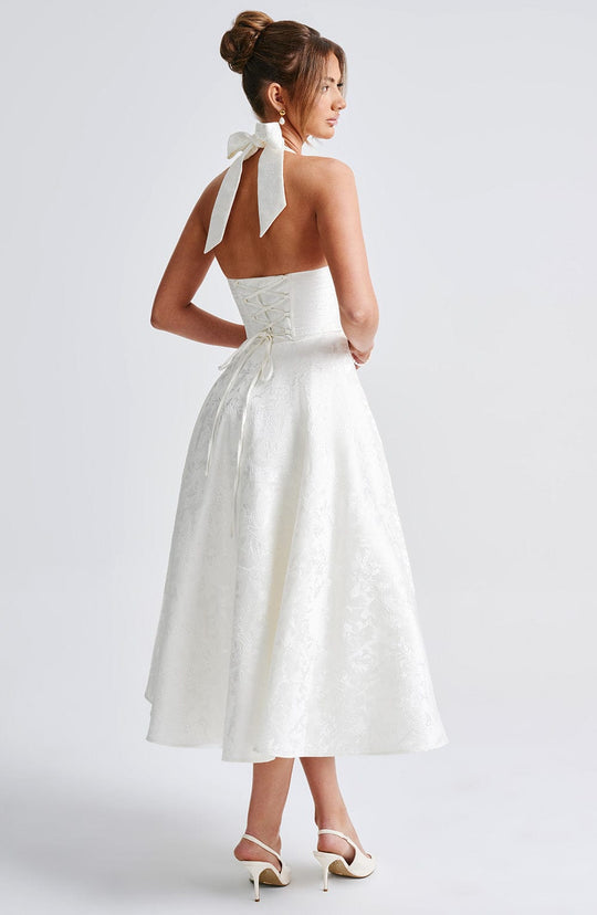 Lisa | Romantische Midi Jurk