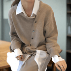 Laluna® | Cardigan incontrato Knoopjes