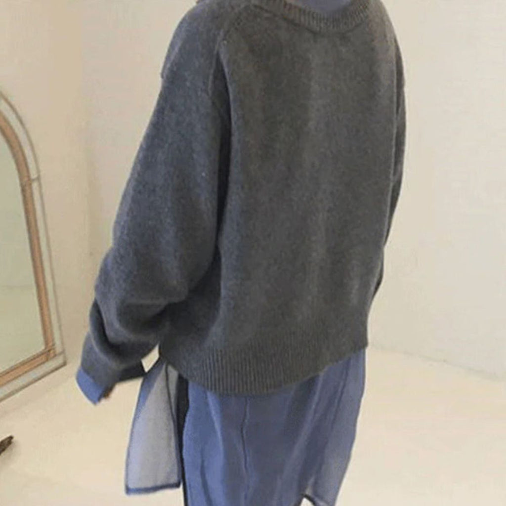 Ester | Comodo Gilet con Speelse Knopen Detail