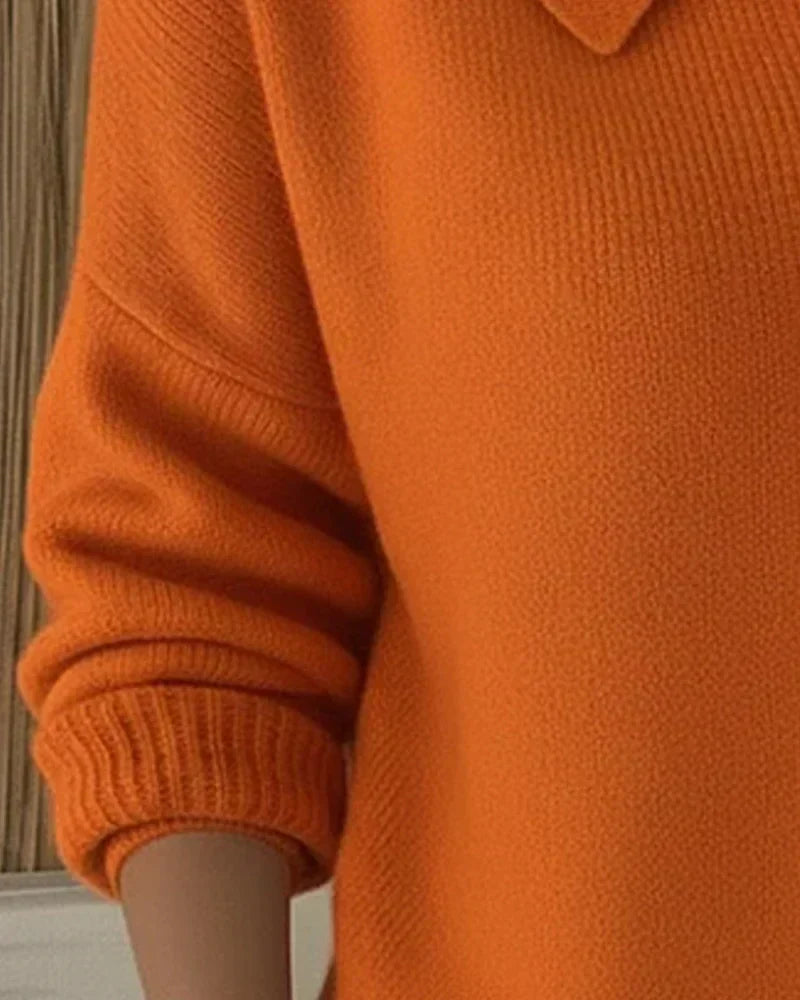 Vespera | Cardigan con Collo e Bottoni
