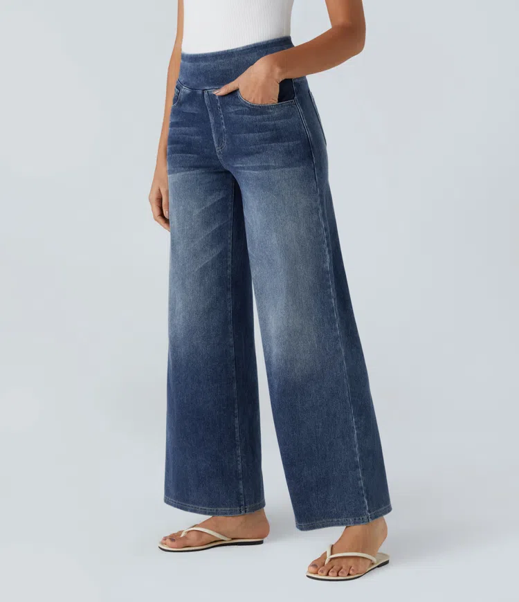 Sanne | Comfortabele Jeans met Hoge Taille