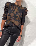 Nina | Blouse Pompmouw Ruche