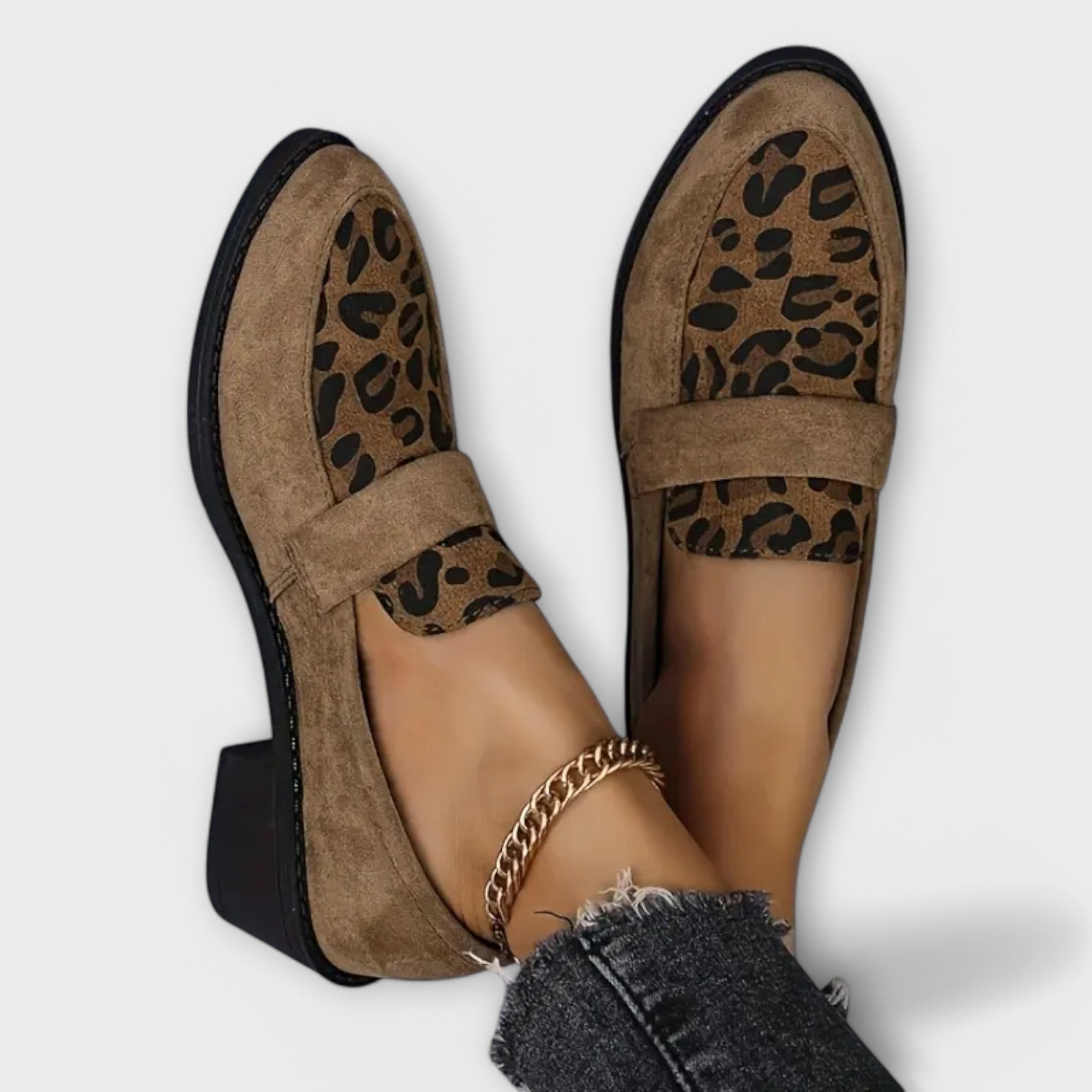 Karla - Elegante Dameschoenen met Luipaardprint