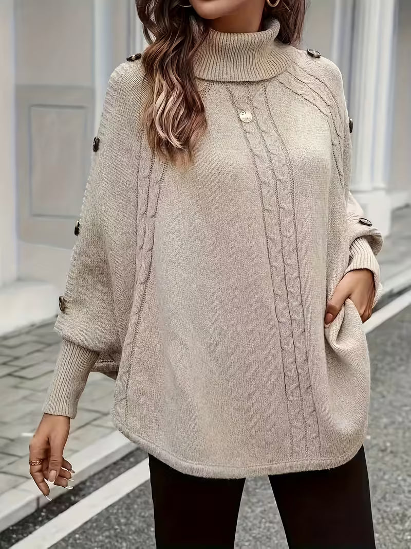 Lolana™ – Strictrøje con grandi metà e design a palette