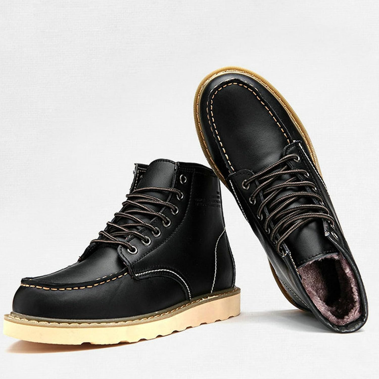 Sander | Leren Hoge Herenschoenen