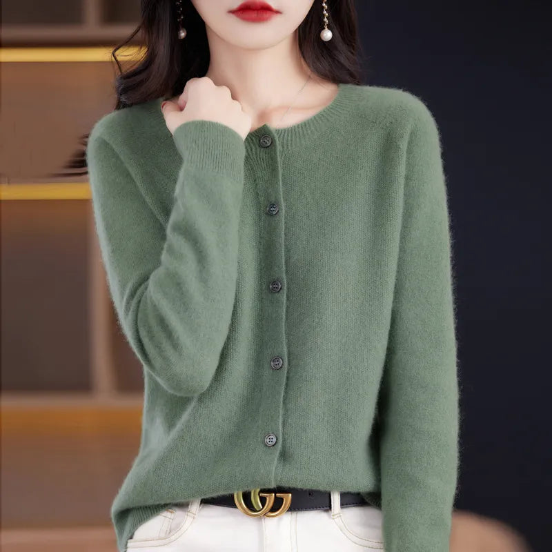 Laluna® | Elegante cardigan Knoopjes