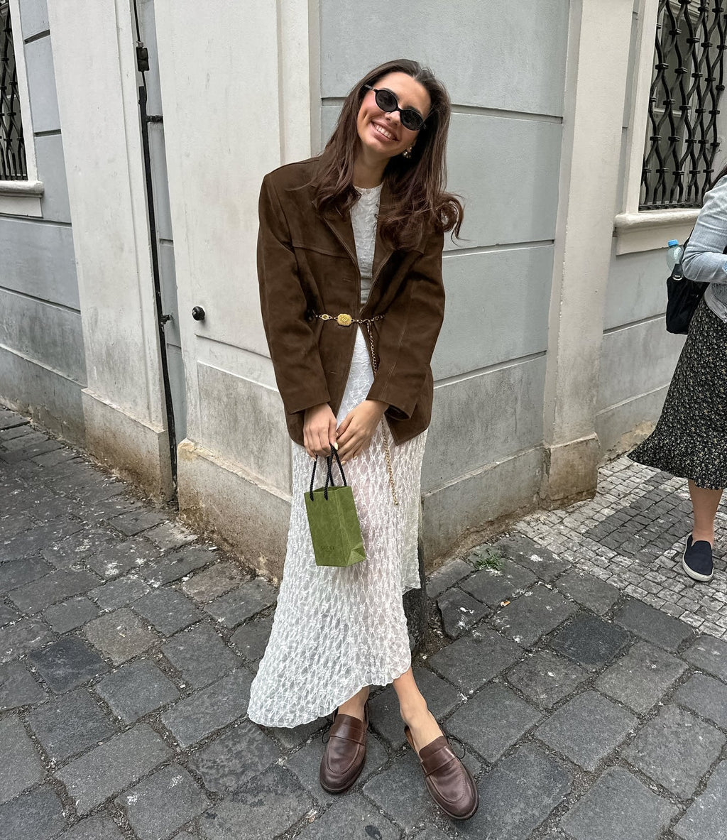 LALUNA® | BLAZER IN CAMOSCIO