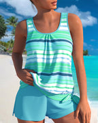 Tankini con U-hals in streetdesign