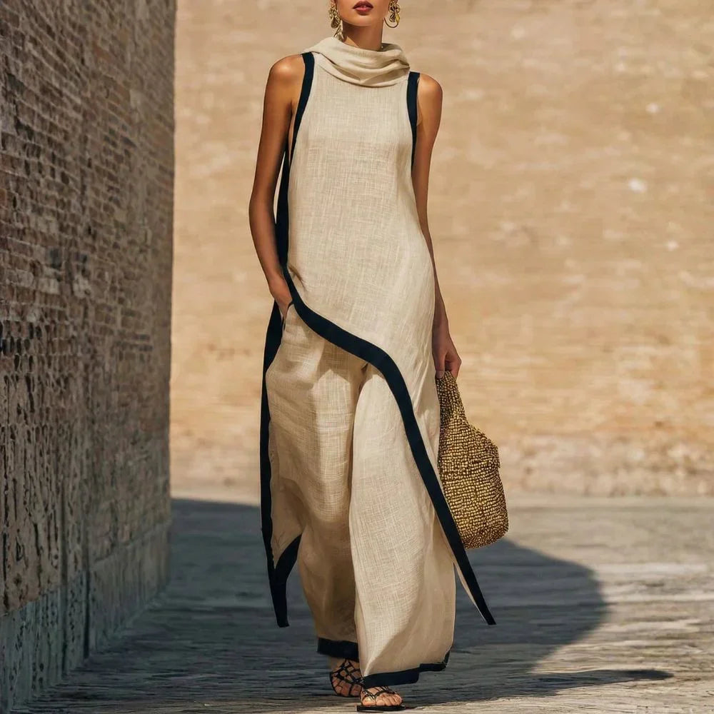 Selvaggia | Completo Effetto Lino Minimalista