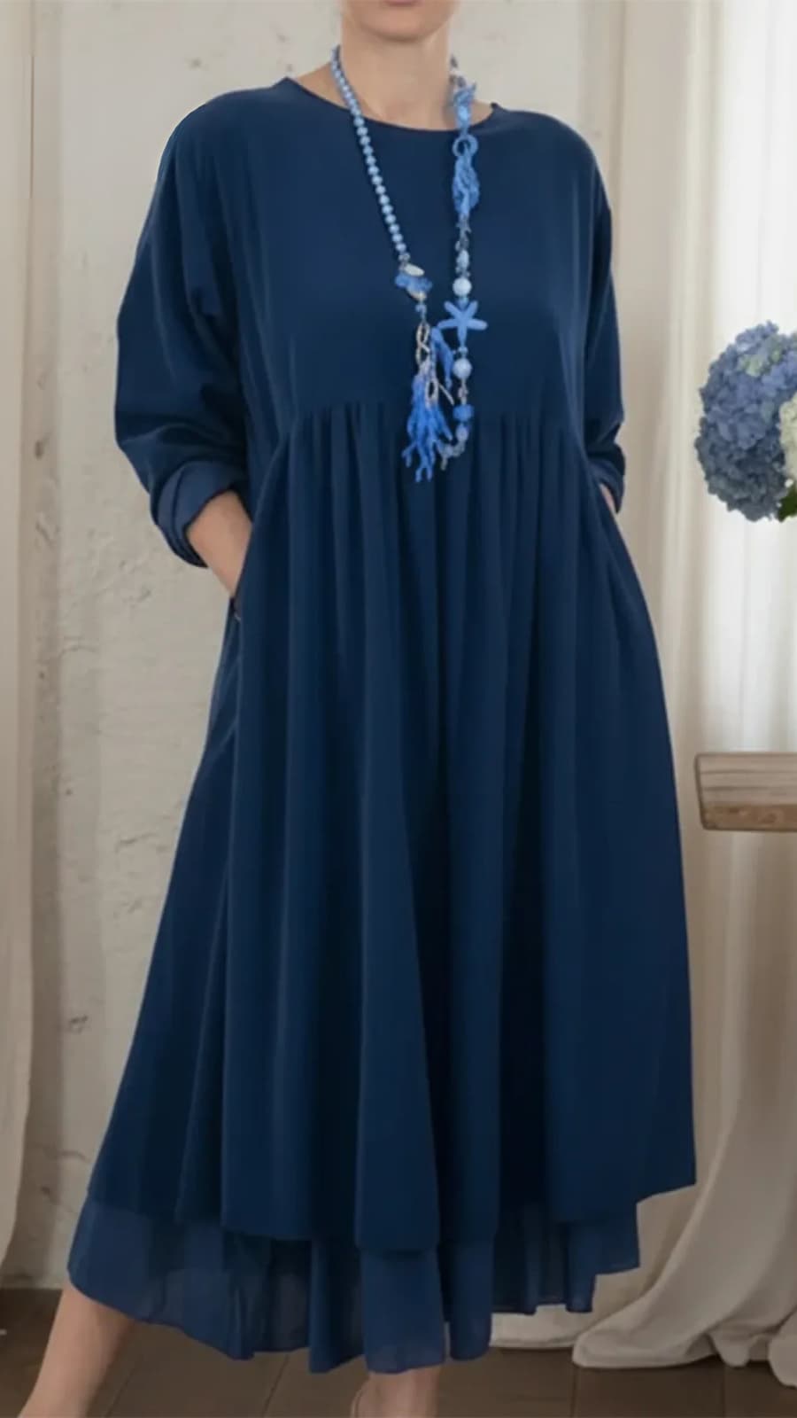 Loralya™ – Coprispalle ed eleganti maxi pantaloni