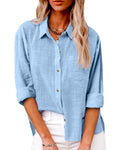 Marloes | Blouse met Lange Mouwen