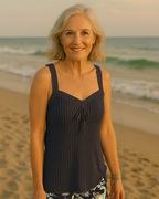 Paula - Stribet strand sæt