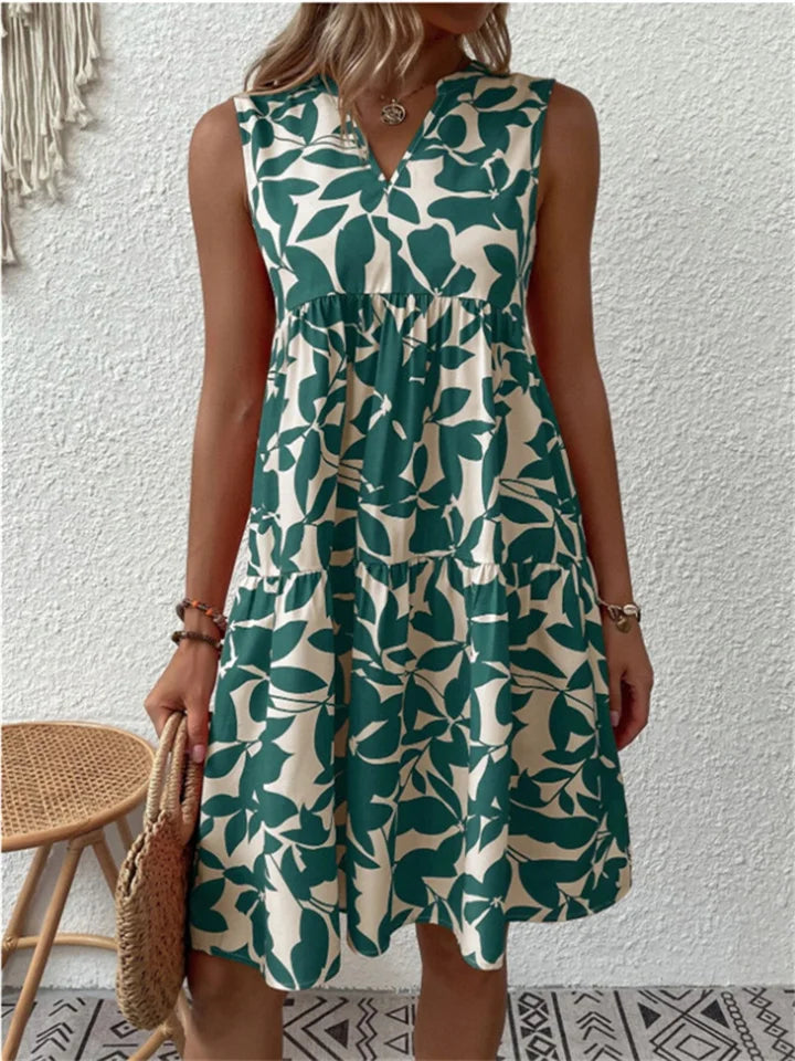 Nina | Elegante Bloemen Jurk