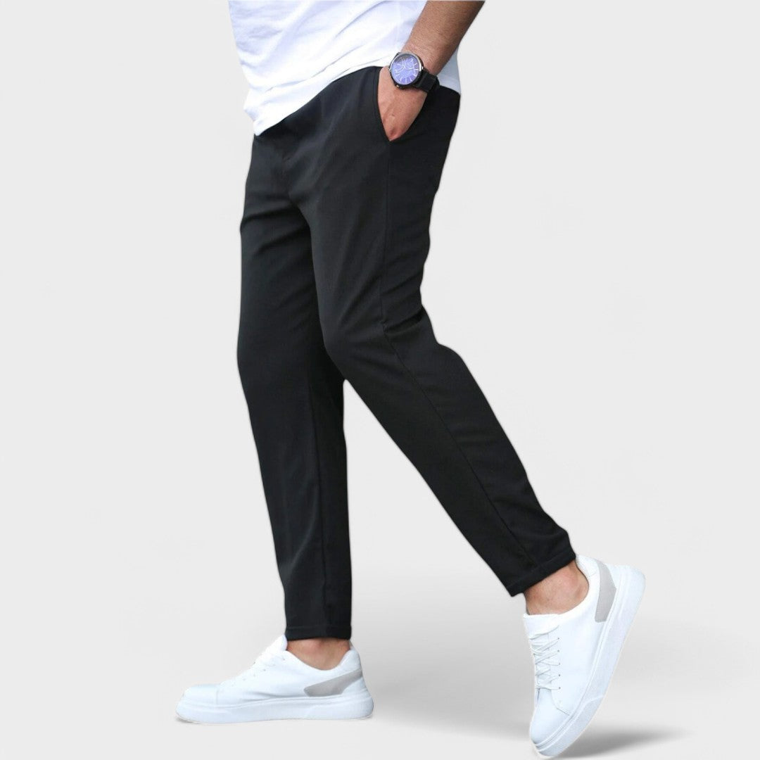 Laluna® | Moderne stretch herenbroek