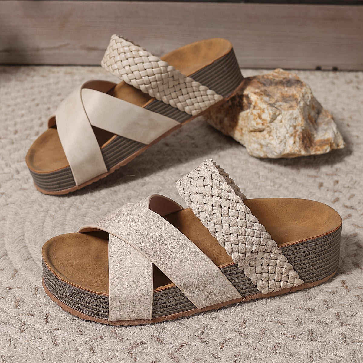 Donatella | Sandalo Eleganza Intrecciata