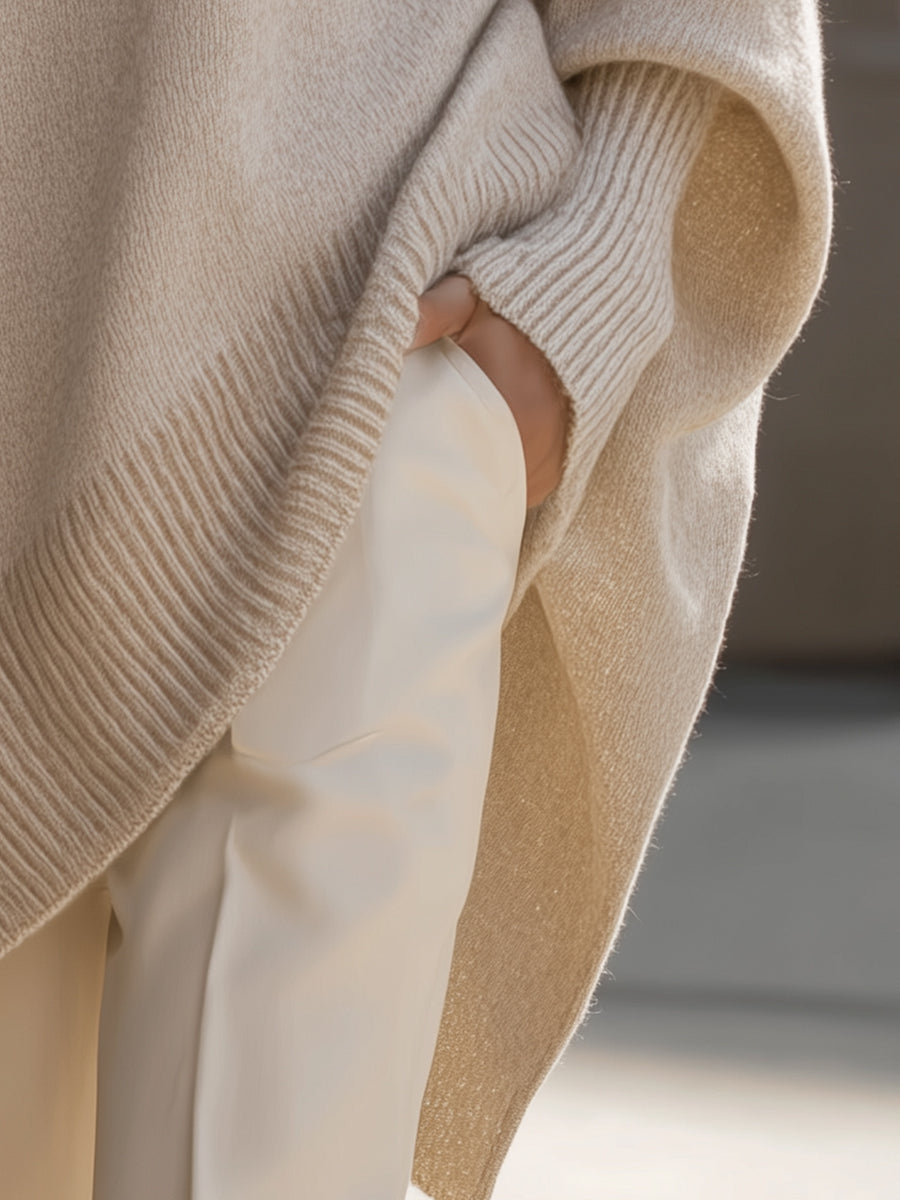 Femke | Oversized Lange Modieuze Trui