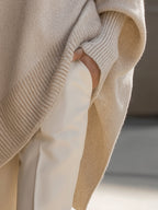 Femke | Oversized Lange Modieuze Trui