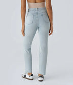 Lotte | Elastische en comfortabele broek met hoge taille
