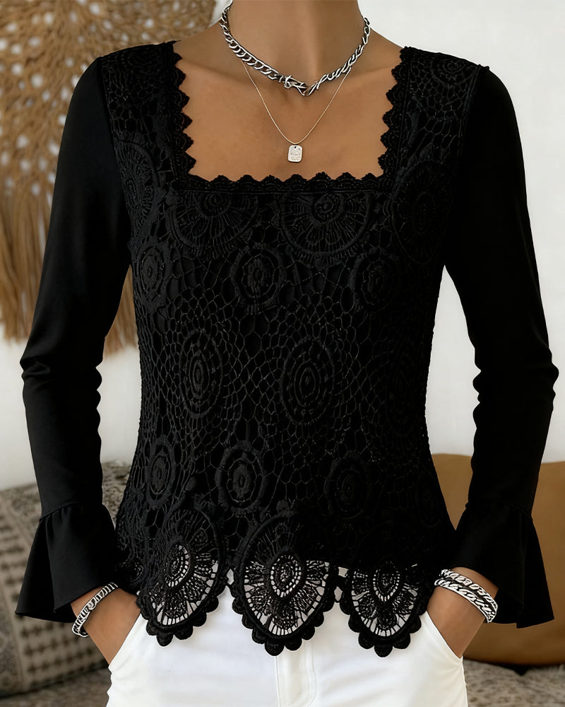 Novalee™ – Elegante camicetta con balze