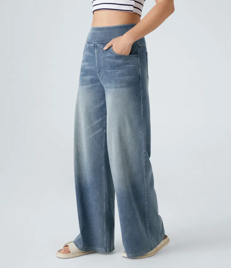Sanne | Comfortabele Jeans met Hoge Taille