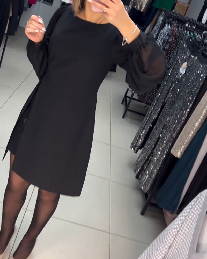 Eva | Elegante Effen Zomerse Jurk