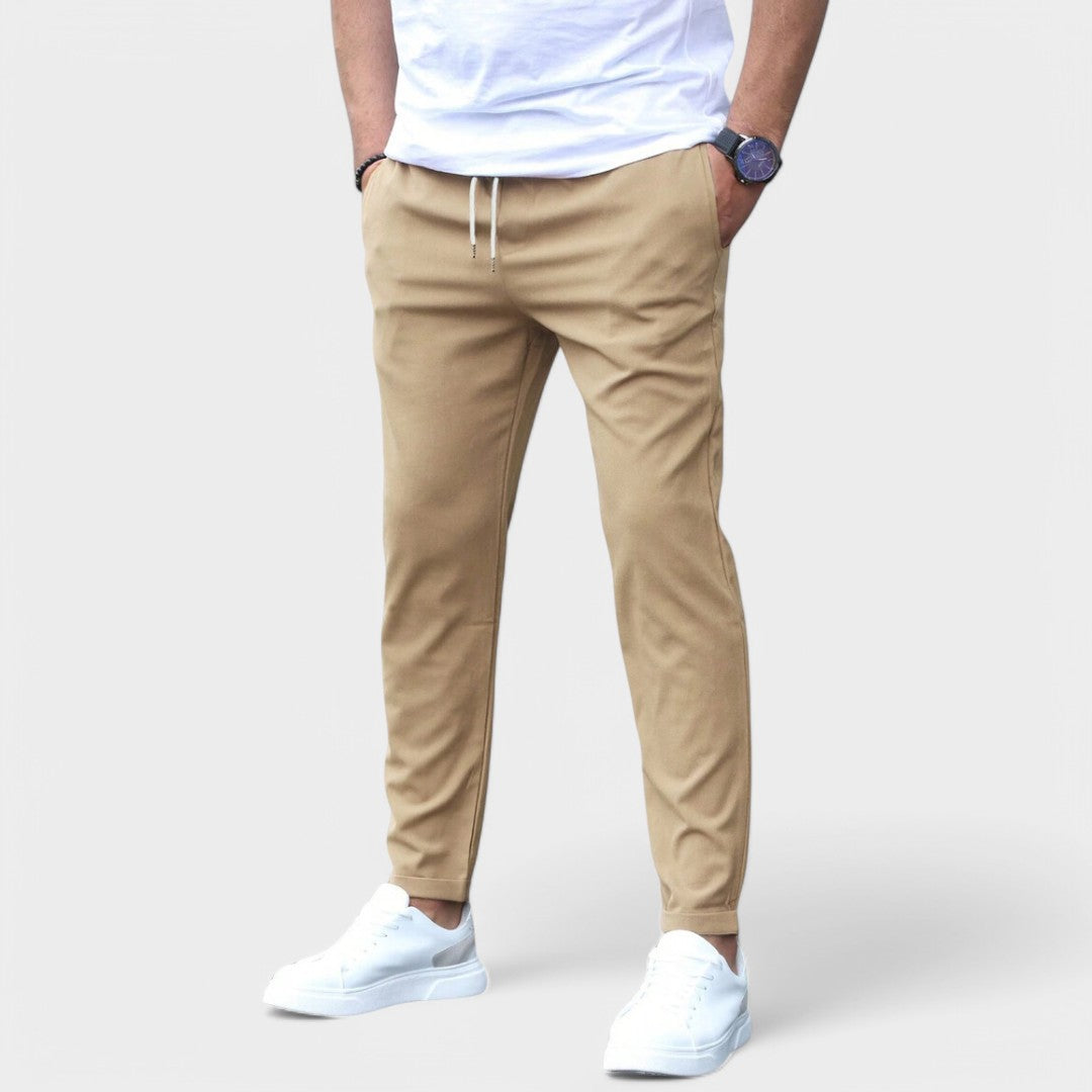 Laluna® | Moderne stretch herenbroek